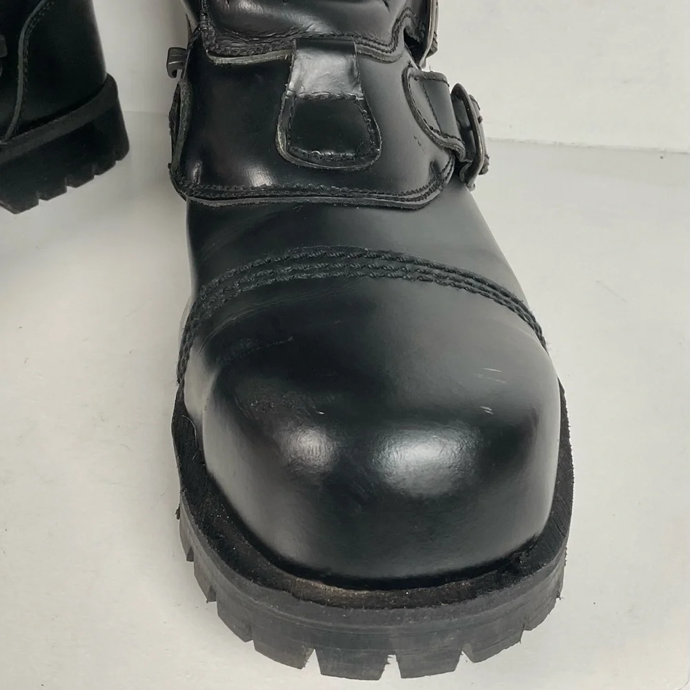 Underground England Gladiator Boots | Quintuple Buckle | UK 10 | US 11
